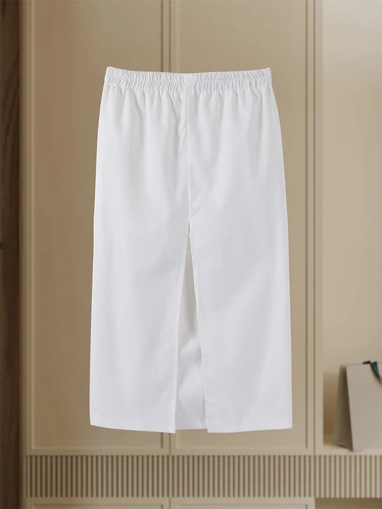 Set שני חלקים אלגנטי Skirt מידי ובלייזר בעיצוב מחויט ויוקרתי - PAS