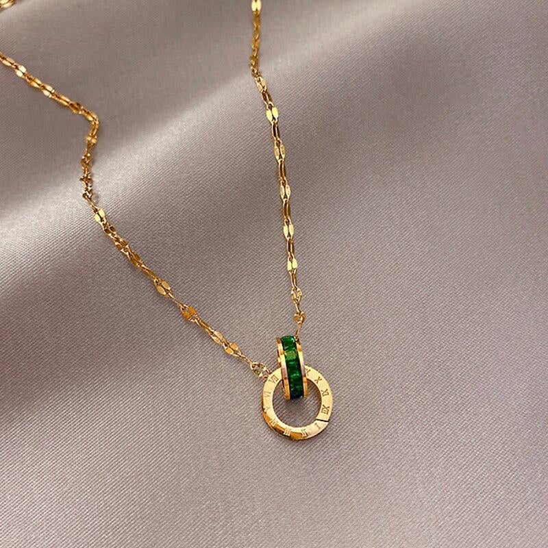 Victoria שרשרת קריSetל זירקוניה